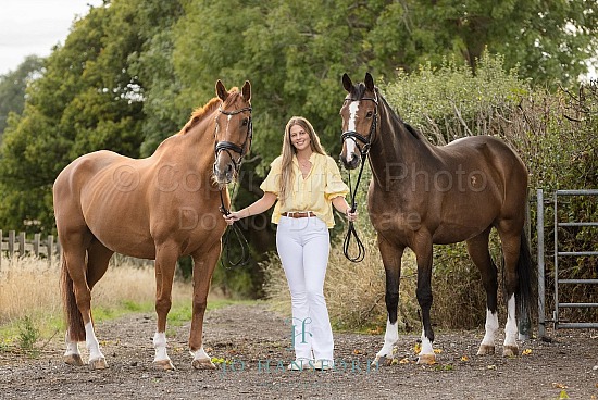 Zoe with Ronnie & Millridge